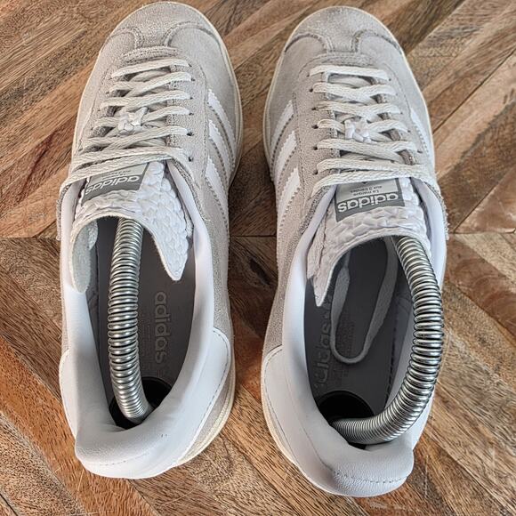 Adidas Women's Gazelle Platform Athletic Shoes - Gray and White TRADE FOR 6.5!!! - Picture 6 of 10